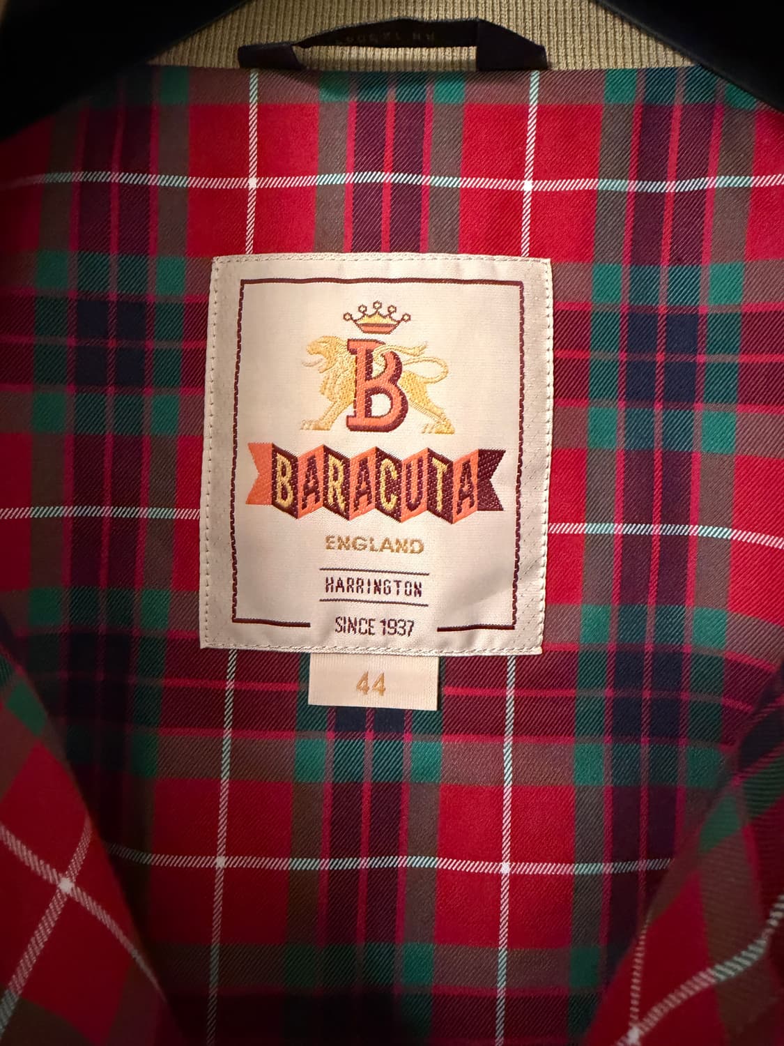 바라쿠타 G9 해링턴 자켓 TAN 44 상품이미지3