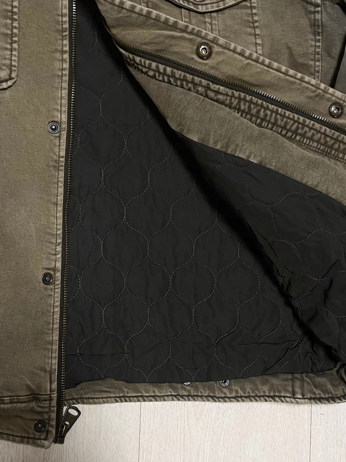 리바이스 워싱 데님자켓 (패딩) 상품이미지3