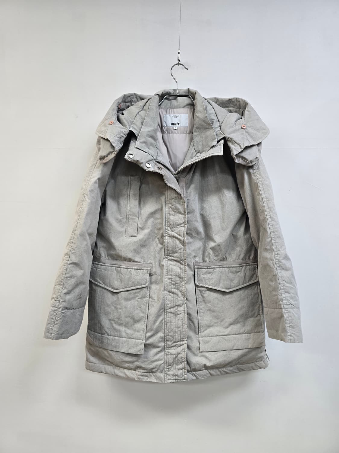 오브제 빵빵 덕다운 패딩 상품이미지2