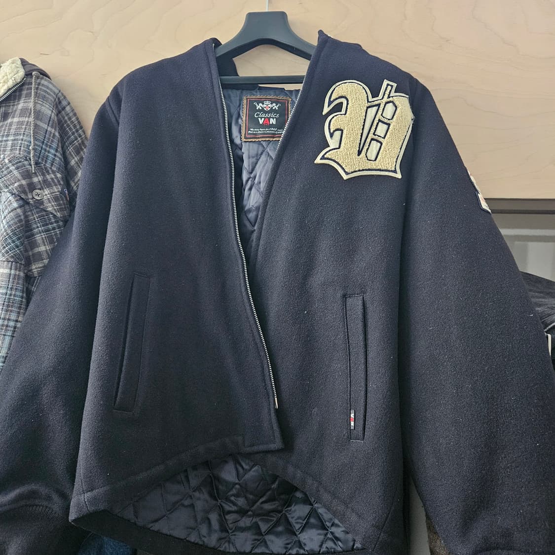 VAN jac 울 후드 자켓 상품이미지1