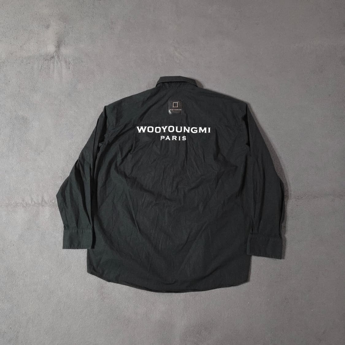 우영미 여성 백 레더 로고 셔츠 38 (남성95) 상품이미지2