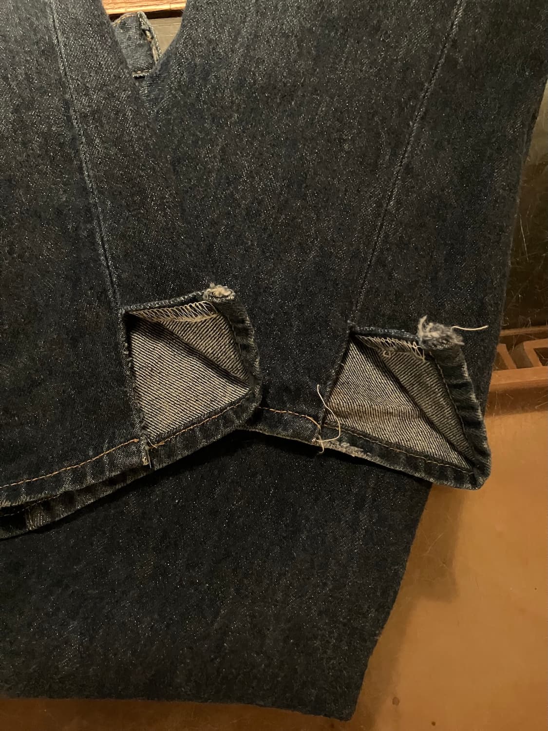 90s USA 빈티지 리바이스 501 데님 팬츠 상품이미지10