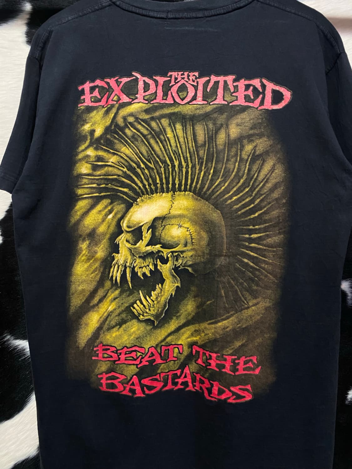 Peitox 빈티지 해골 프린팅 반팔티셔츠 상품이미지6