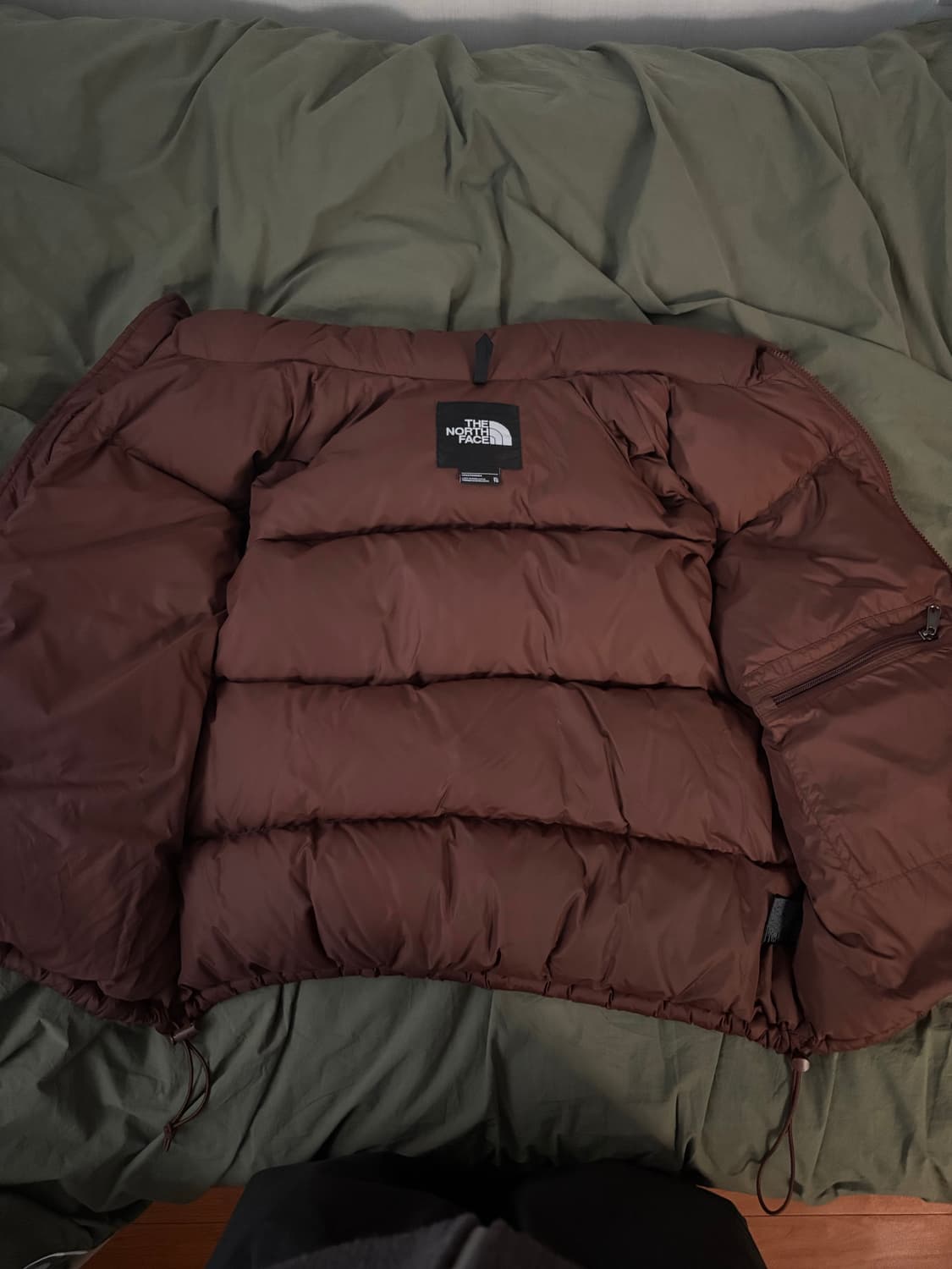 노스페이스 눕시700 다크오크 베스트 XL 상품이미지3