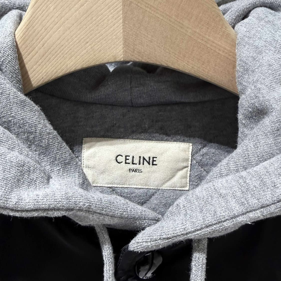 48 / 셀린느 나일론 오버사이즈 후드 테디 자켓 상품이미지4