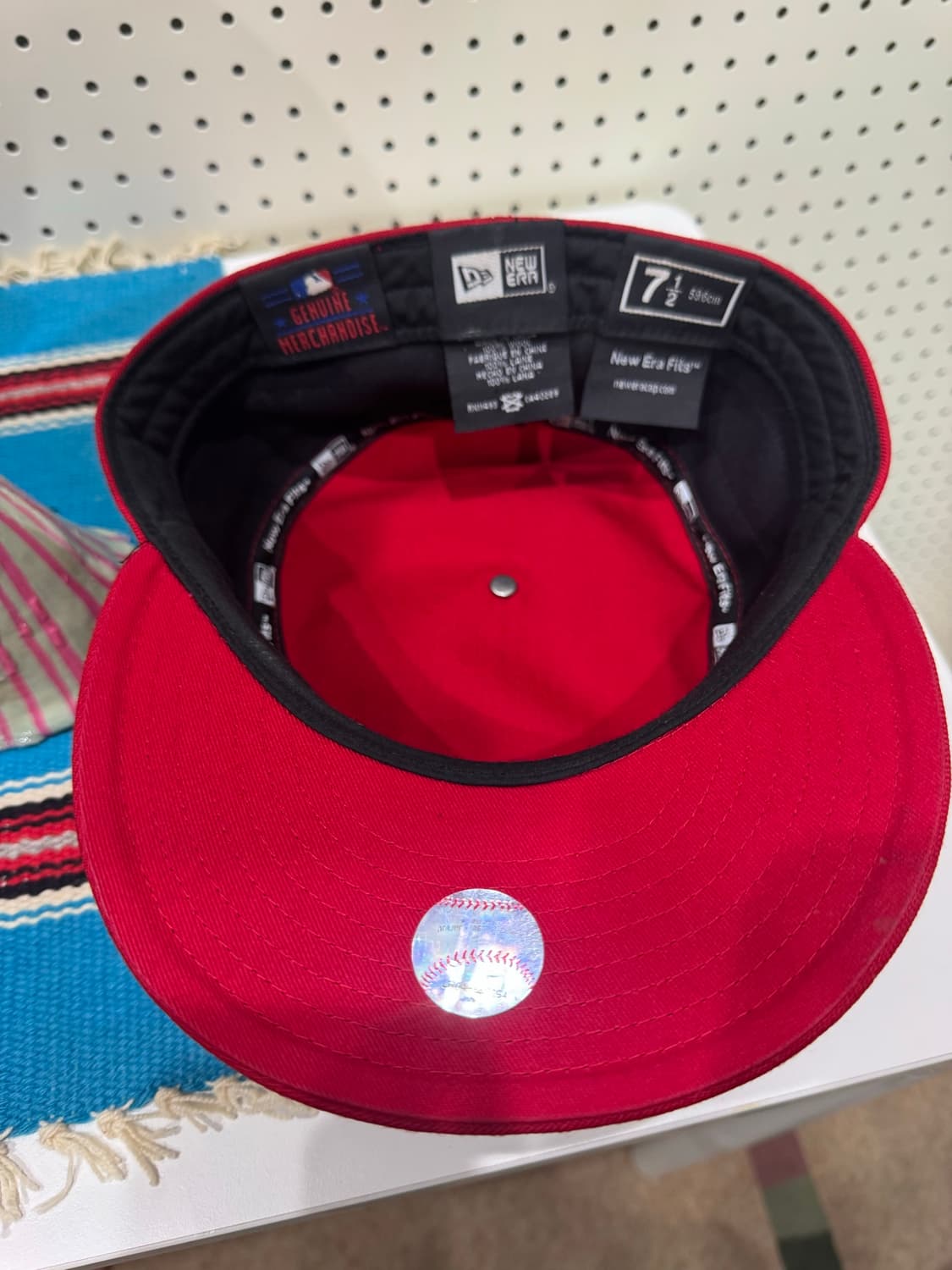 00s New era pillbox NY 🧢 상품이미지4