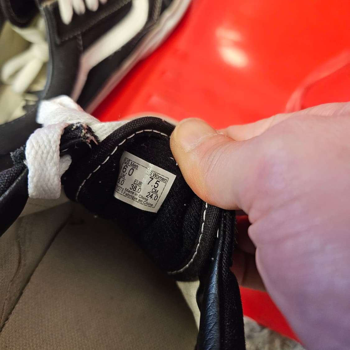 반스 올드스쿨 블랙 240size 상품이미지7