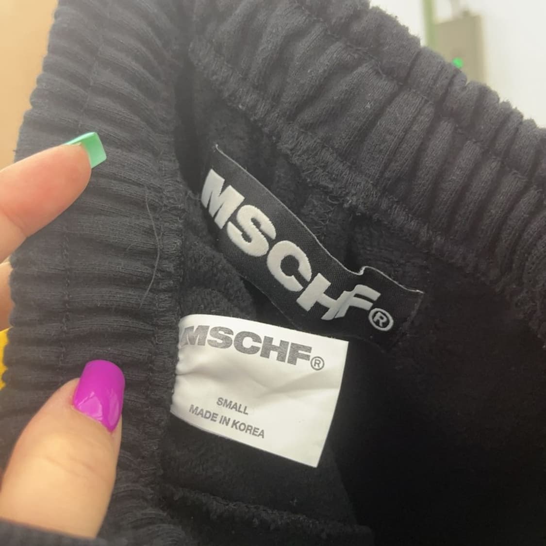 미스치프 올드스쿨 빅로고 약기모 조거 스웻팬츠 S C07190 상품이미지5