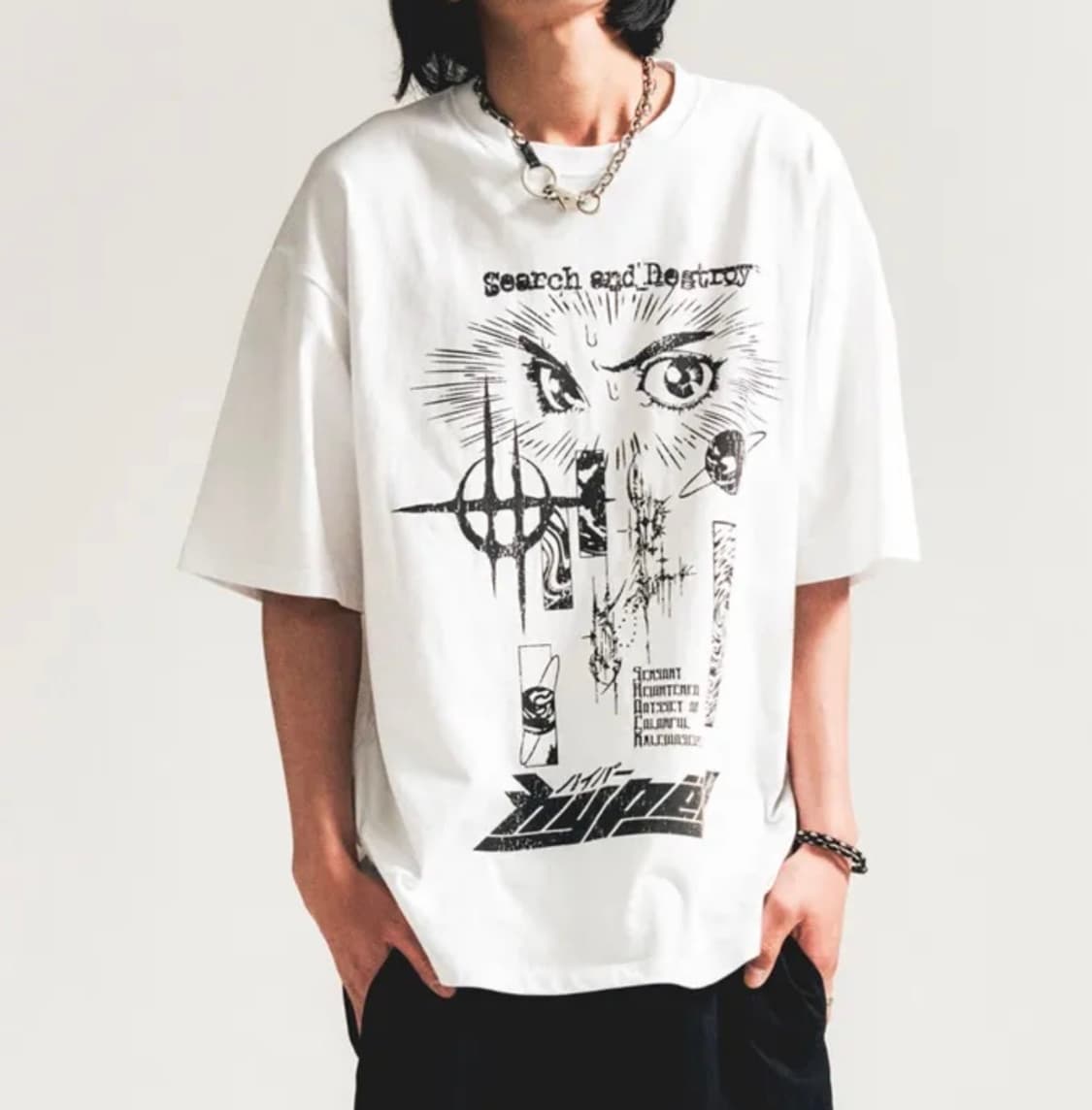 스키즘인듀싱 HYPER T-shirts 하이퍼 티셔츠 / 빈티지티셔츠 상품이미지1