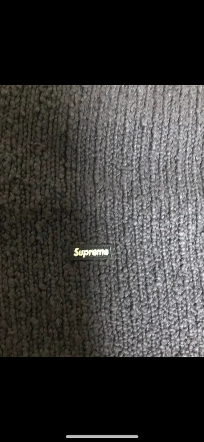 [XL] 24ss 슈프림 부클 스몰 박스 스웨터 니트 네이비 상품이미지3