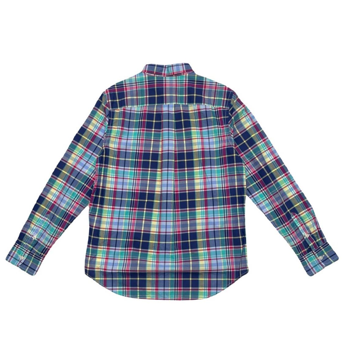RALPH LAUREN 깅엄체크 셔츠 블루 L(14-16) 상품이미지6