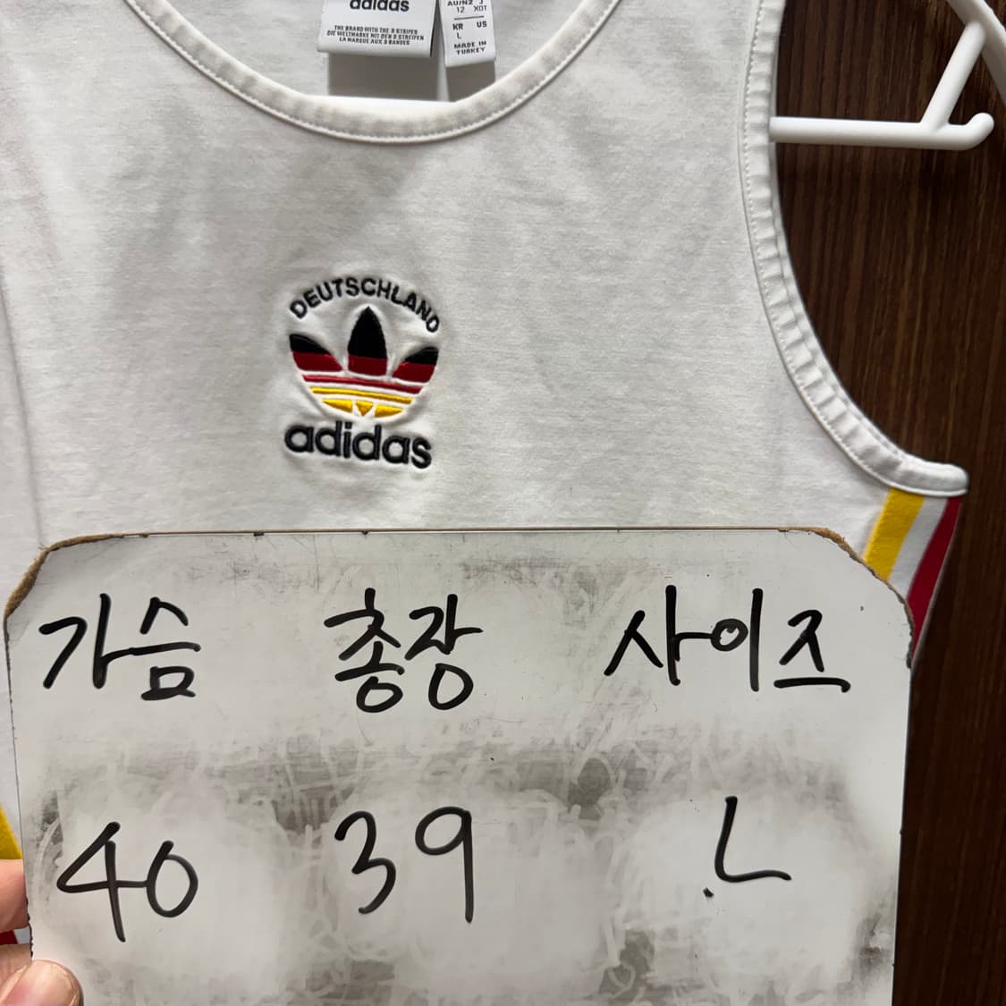 아디다스 민소매 나시 탑  상품이미지6