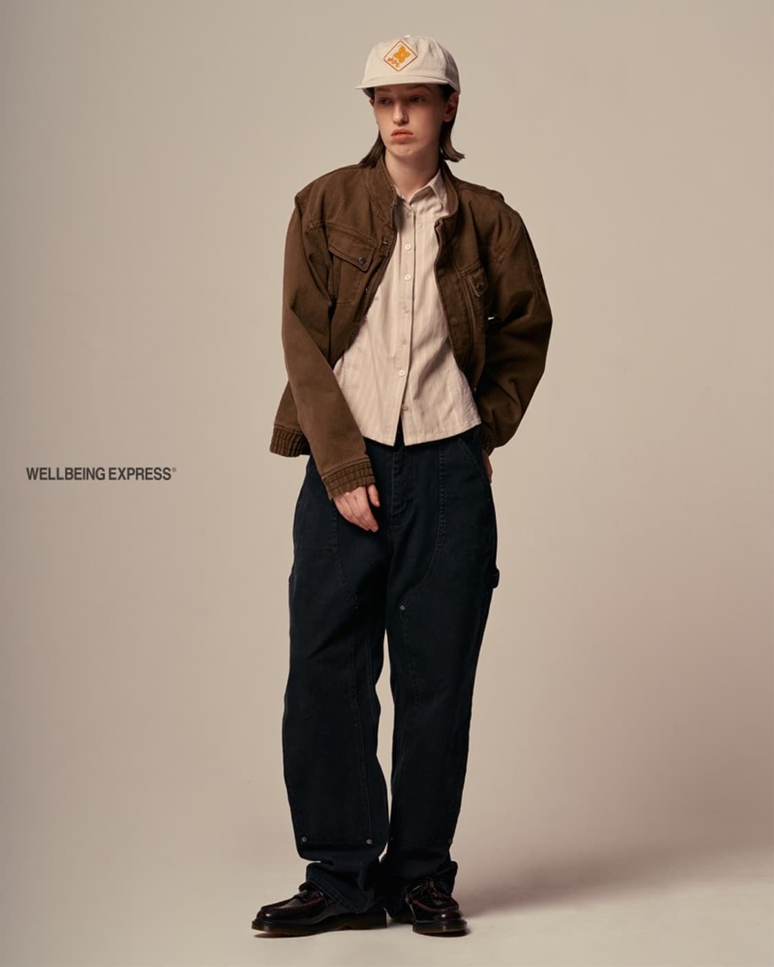 웰빙익스프레스 워시드자켓 카키브라운 상품이미지4