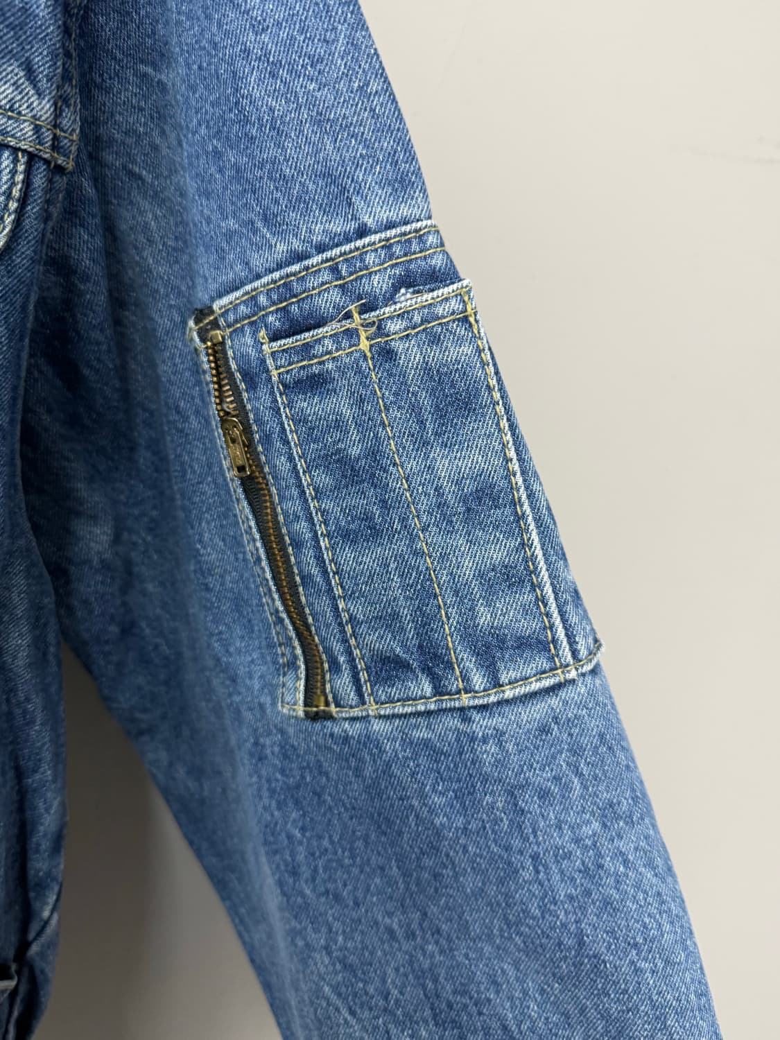 빈티지 올드스쿨 오버 데님 자켓 H1429 상품이미지4