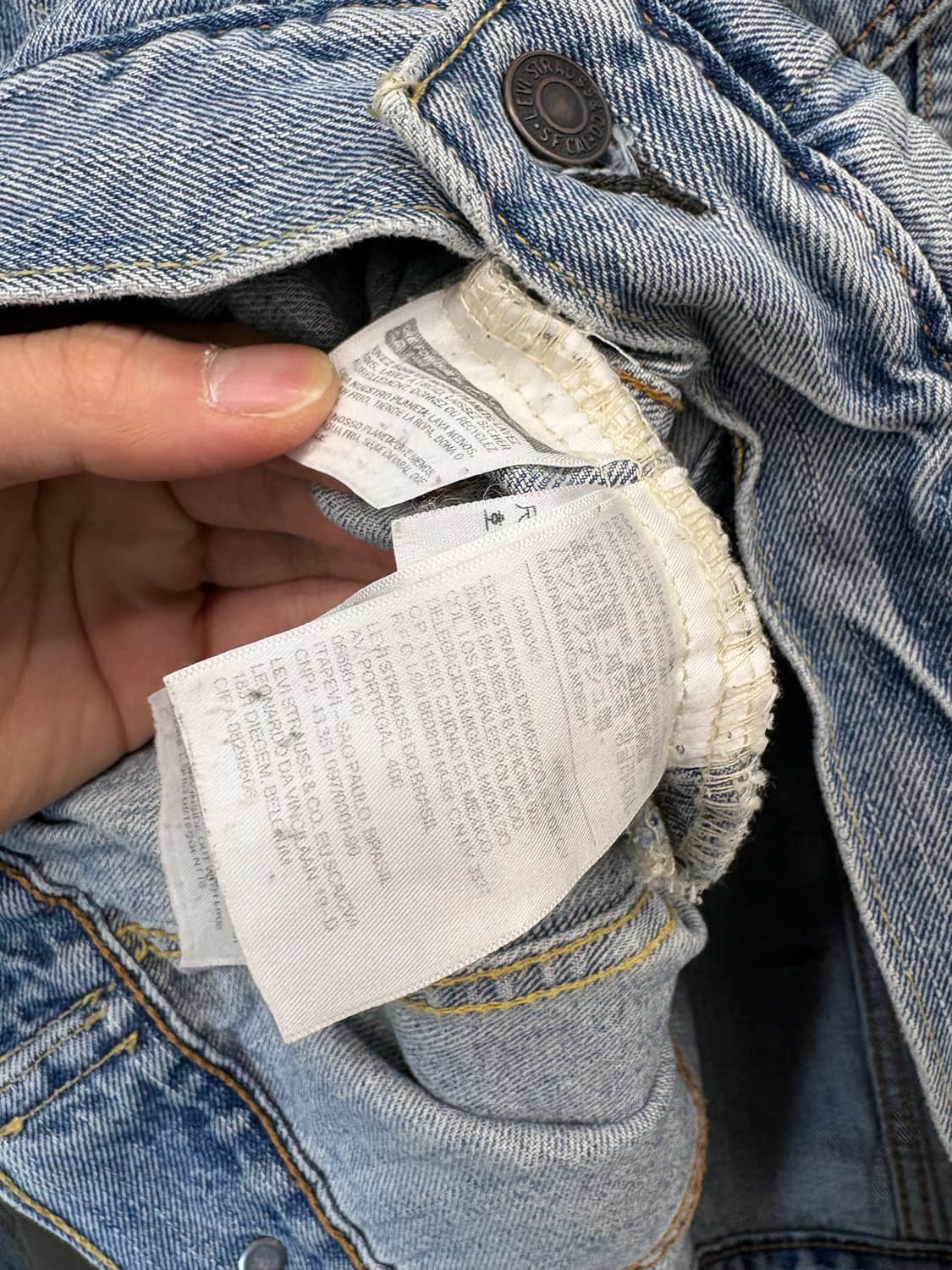 리바이스 빈티지 캔버스 트러커 자켓 상품이미지7