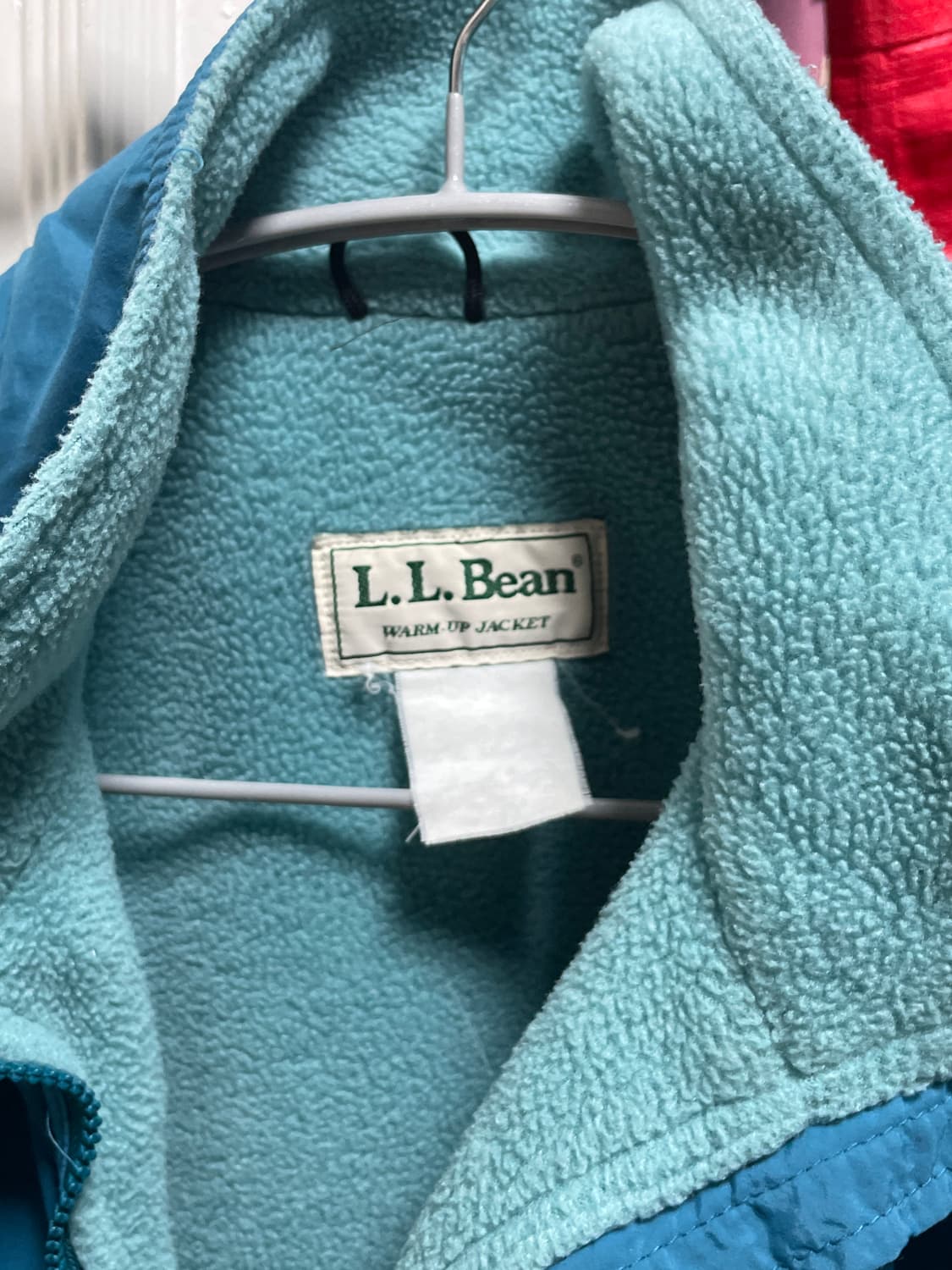 90s 엘엘빈 웜업자켓 XL made usa 상품이미지10