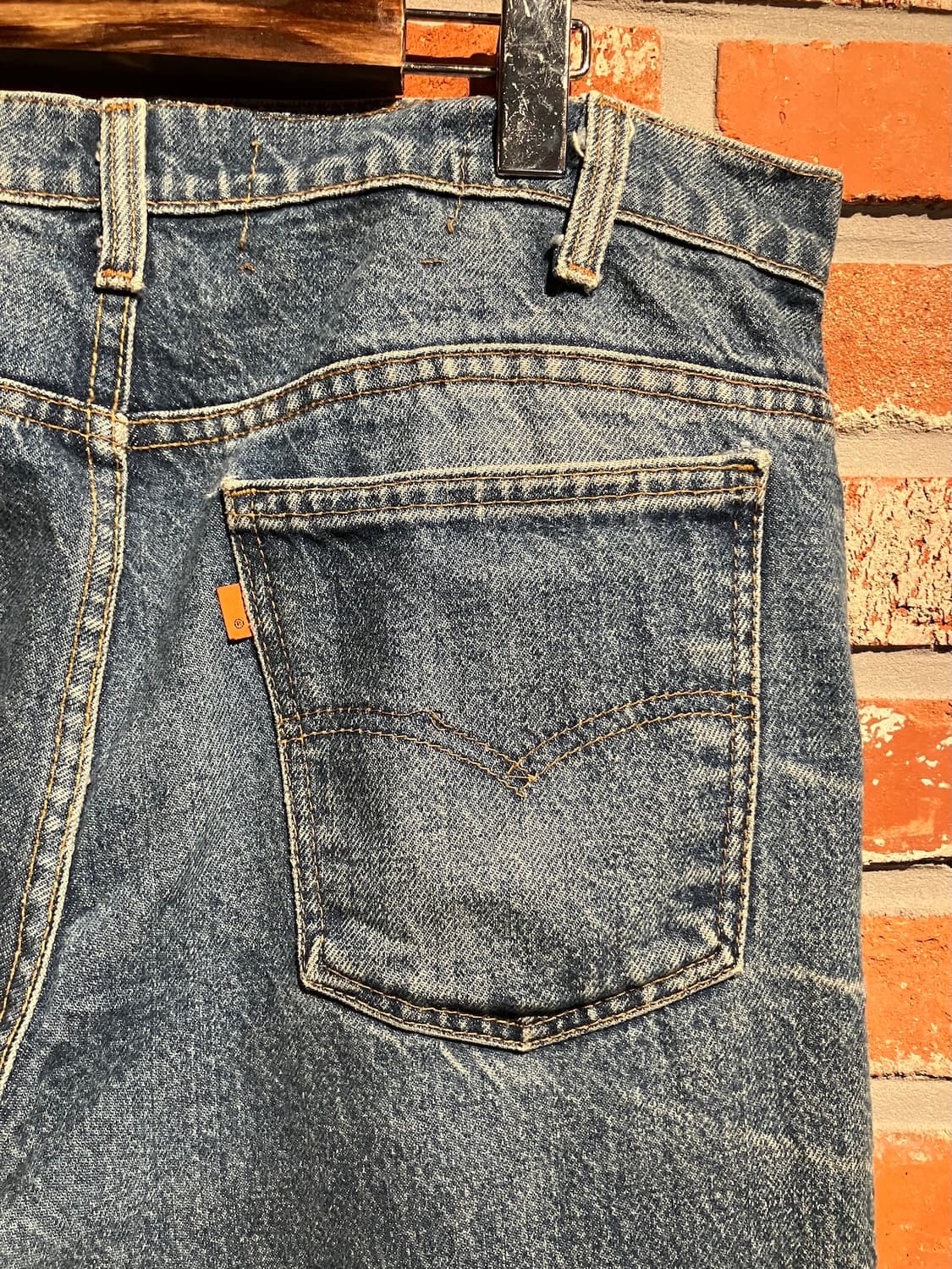 90s USA 빈티지 리바이스 517 부츠컷 데님 팬츠 상품이미지6