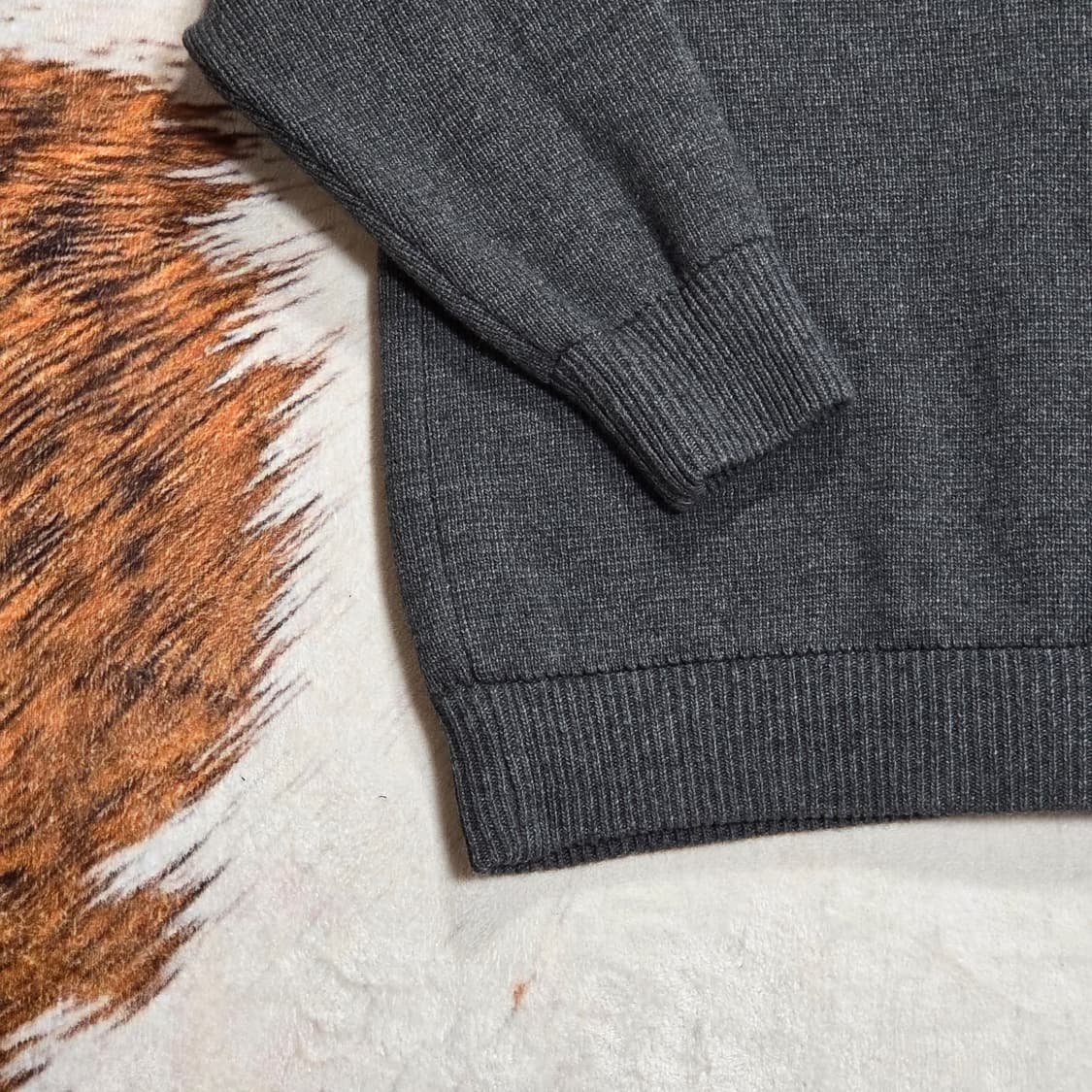 꼼파뇨 챠콜 오버핏 가디건 상품이미지6