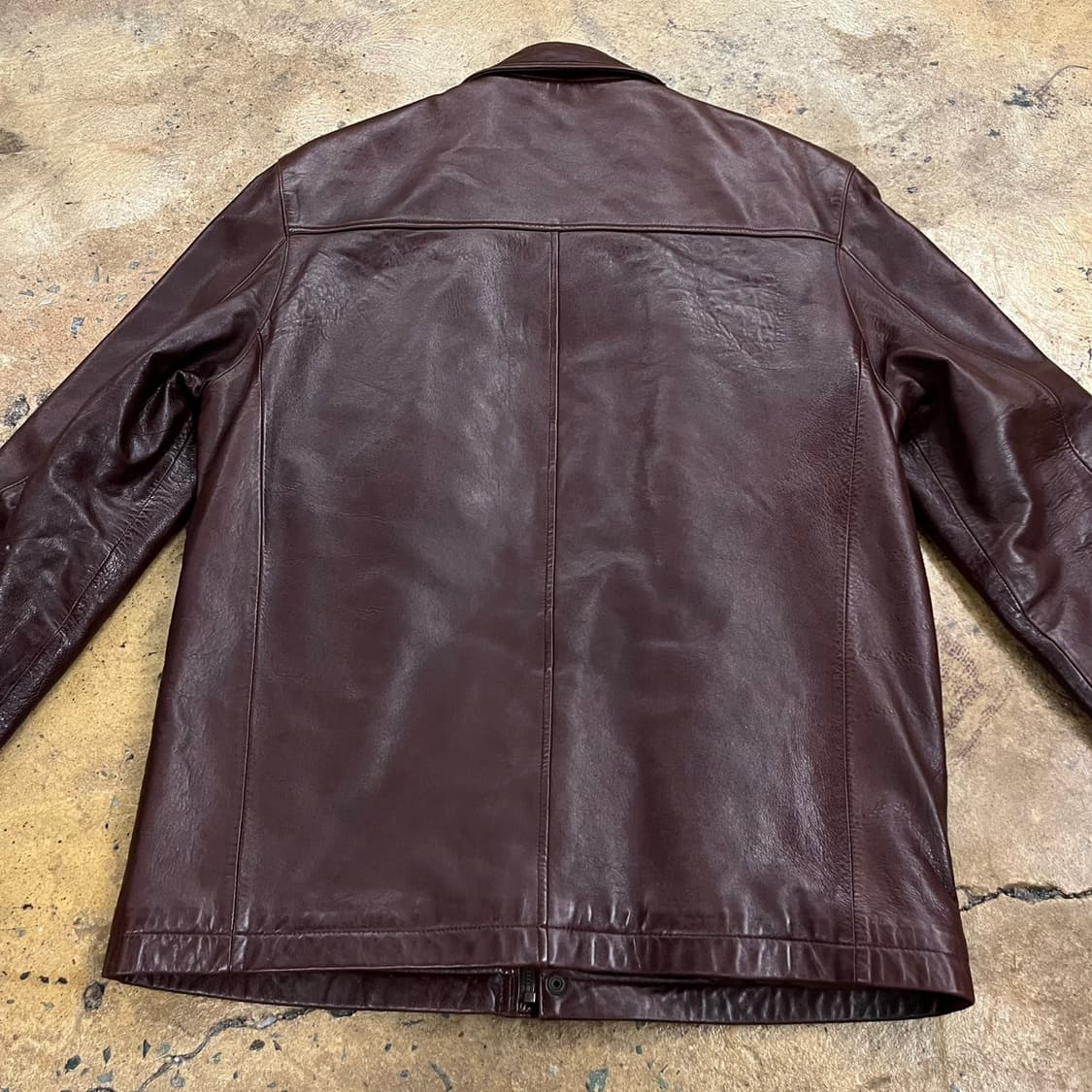 [정품/95] 입생로랑 빈티지 양가죽 자켓 b17 상품이미지4