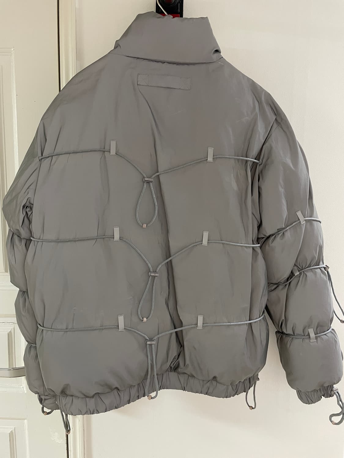 파프 paf 포스트 아카이브 팩션 리플렉티브 패딩 그레이 L 상품이미지2