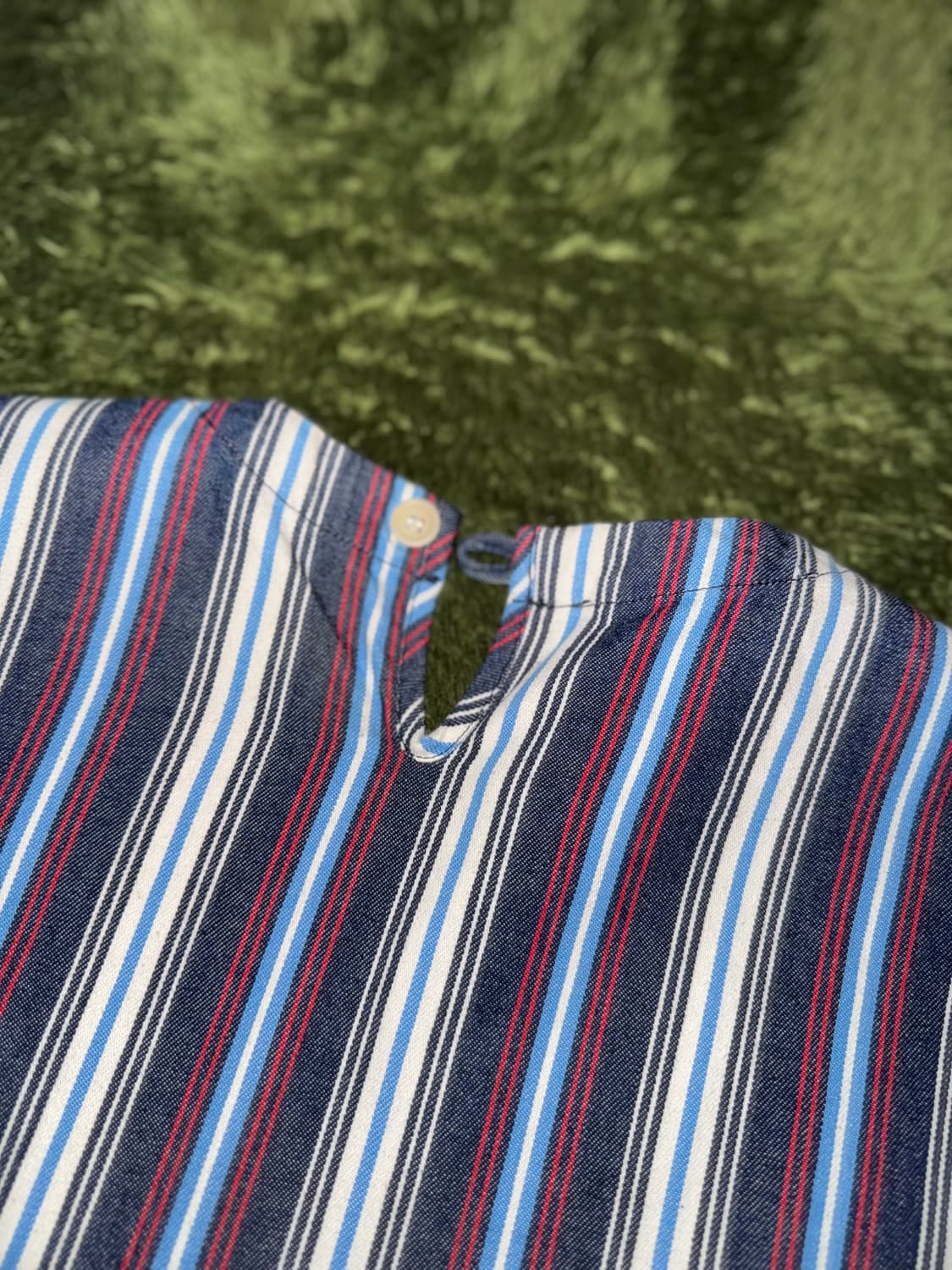 [M] SUNNEI 써네이 스트라이프 슬리브리스 Made In Italy 상품이미지9