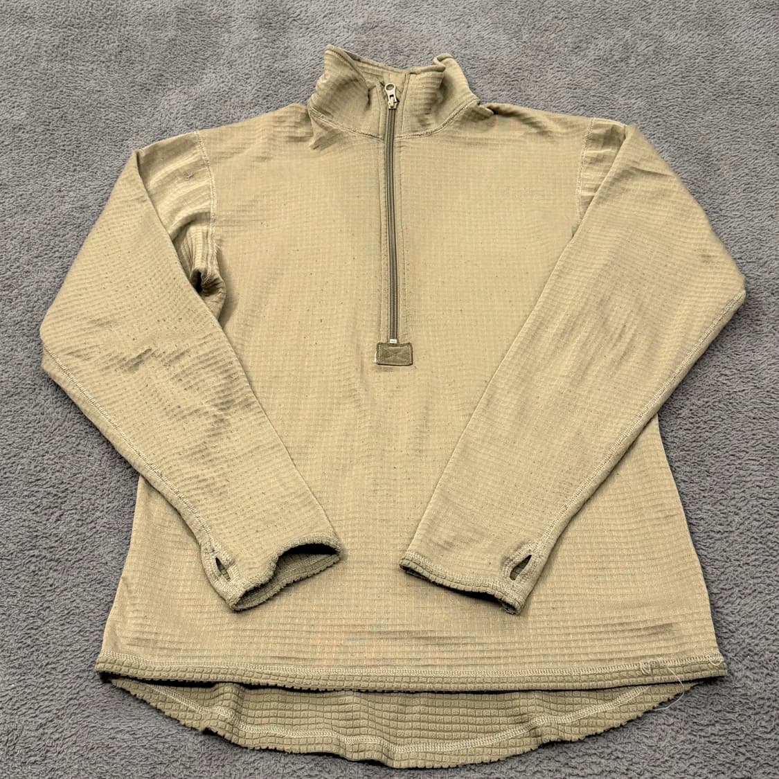 [정품/S] 미군 써멀 하프집업 긴팔티셔츠 c1 상품이미지2