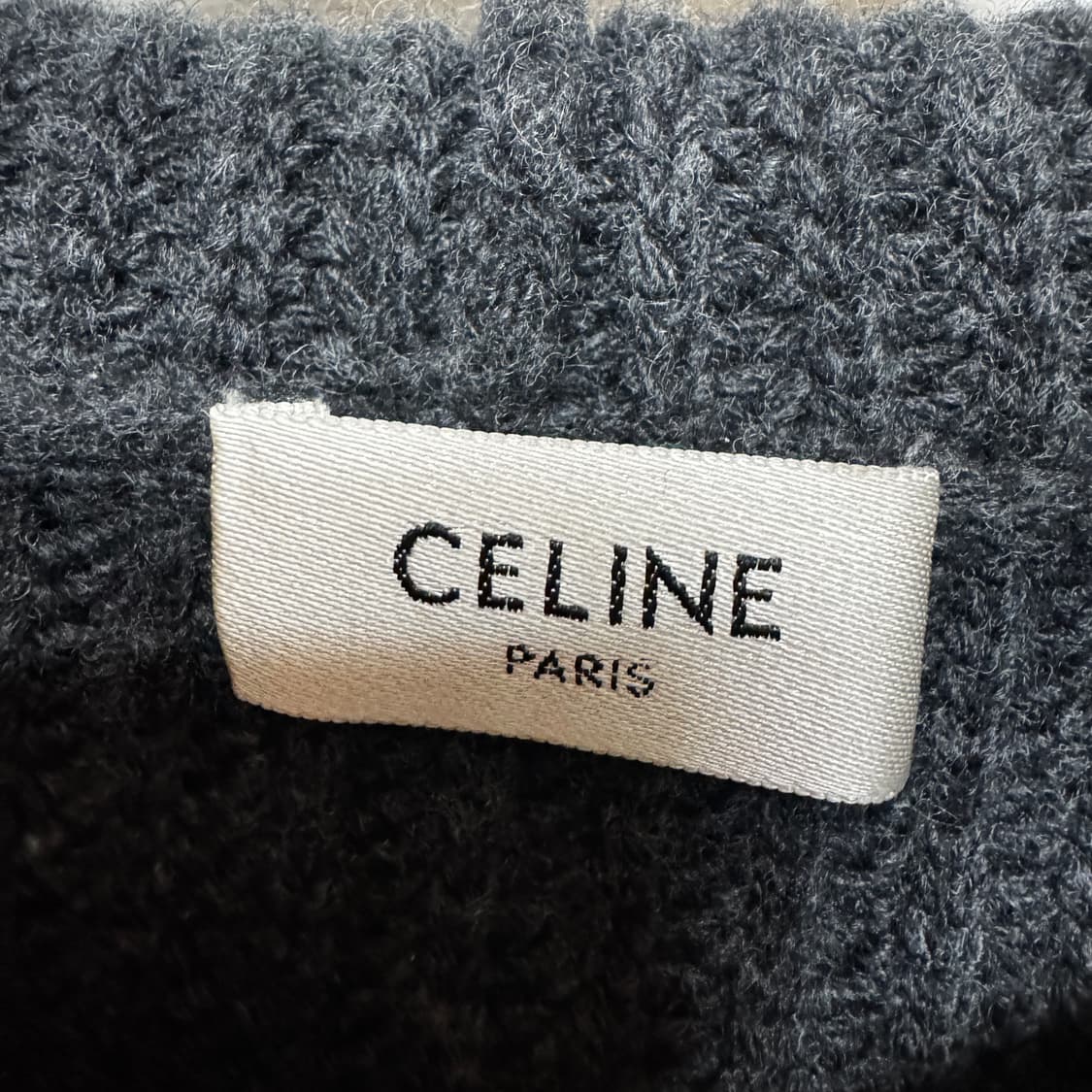 셀린느 리브드 울 니트 후드 XXL  상품이미지2