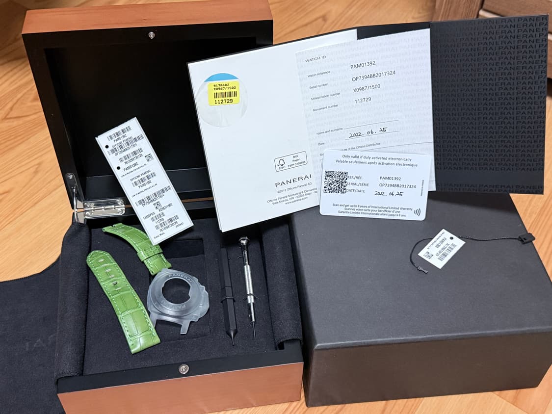 파네라이 루미노르 42mm pam1392 상품이미지4