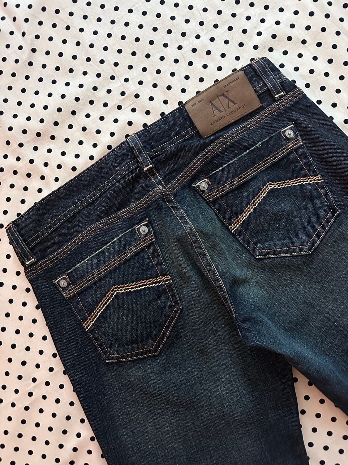 아르마니 익스체인지 부츠컷 데님팬츠 상품이미지5