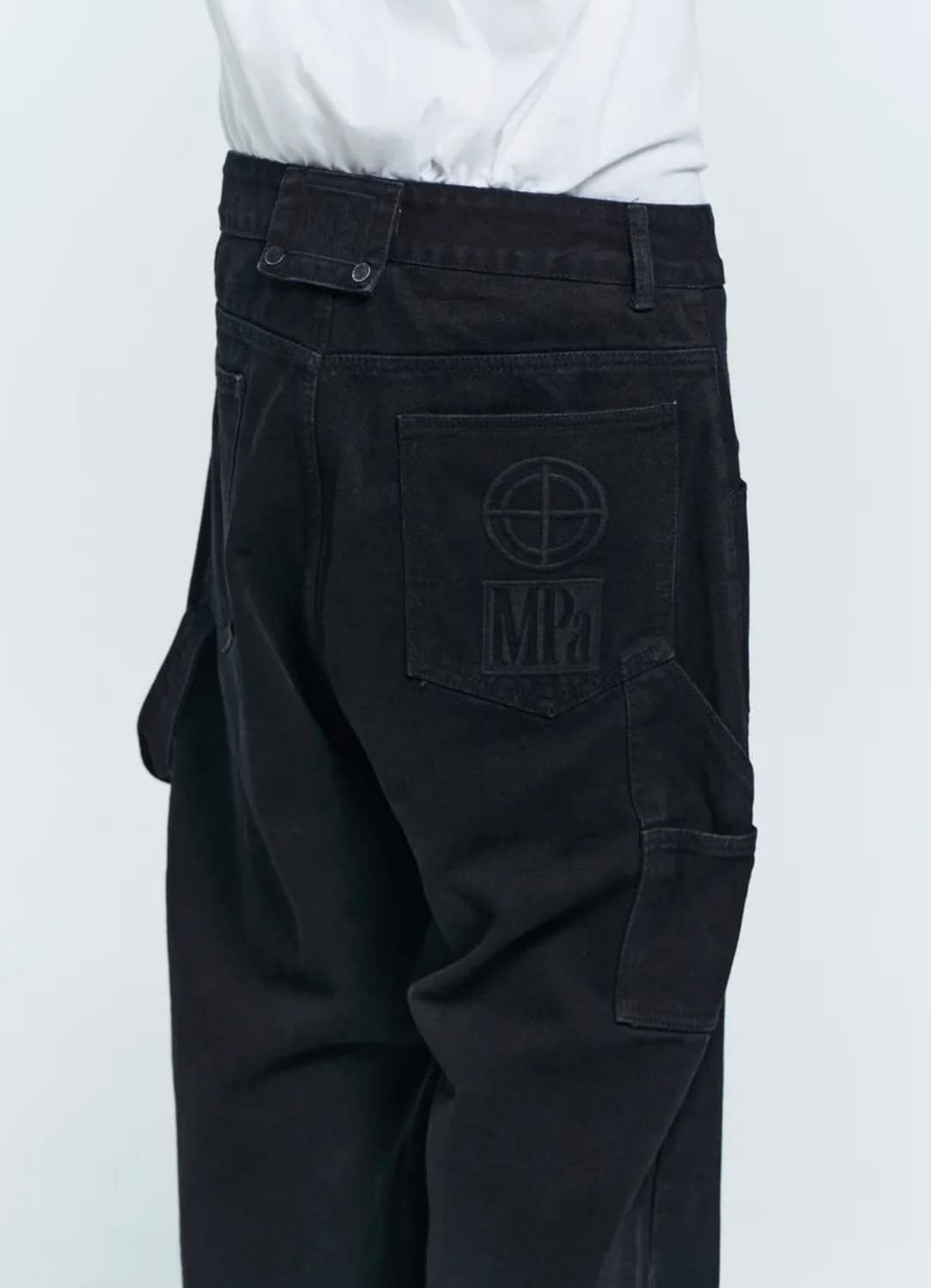 MPa 페인터 데님 (BLACK) 새상품(m) 상품이미지4