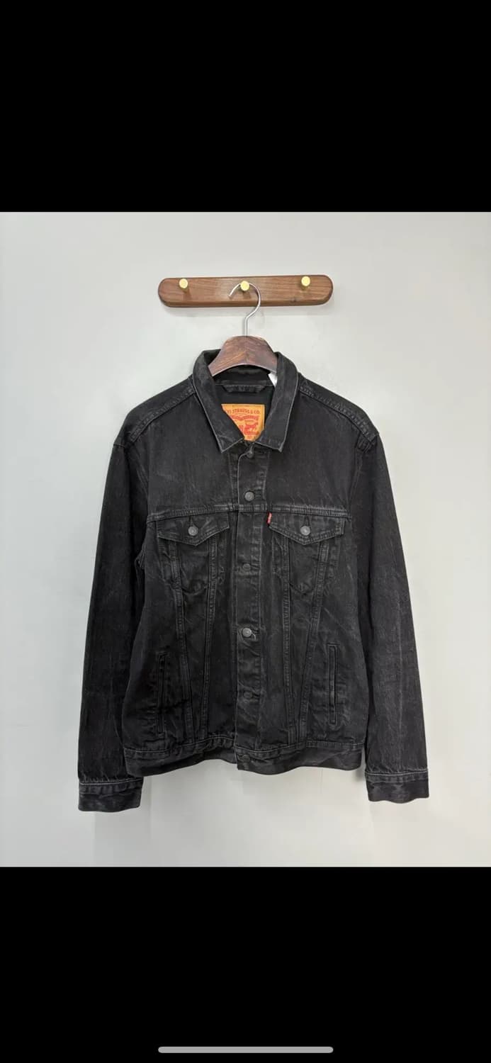 리바이스 블랙데님 트러커 자켓 H1629 상품이미지2