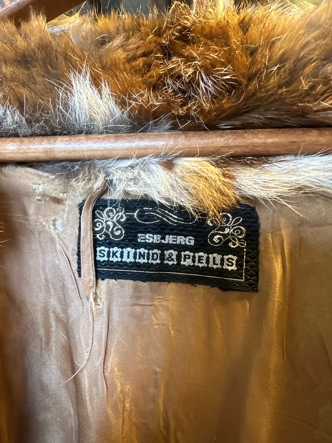 euro 헤비 리얼 퍼 코트 Made in denmark 상품이미지8