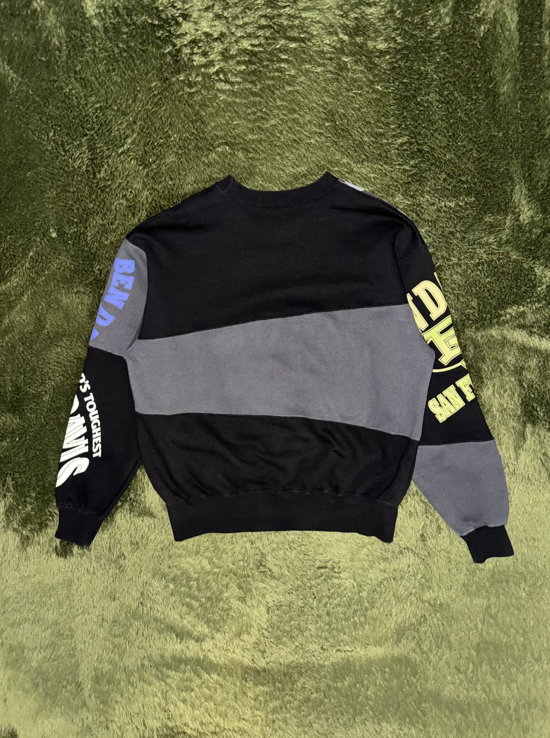 [M] 벤데이비스 재팬 별주 그래픽 믹스드 스웻셔츠 상품이미지8