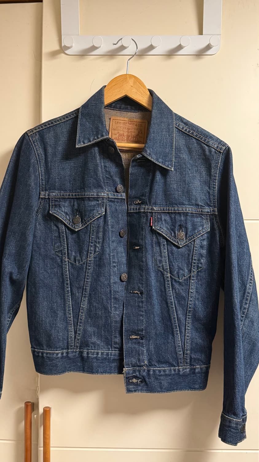 오리지날 일본판 리바이스 71-557 데님 트러커자켓 36 상품이미지1