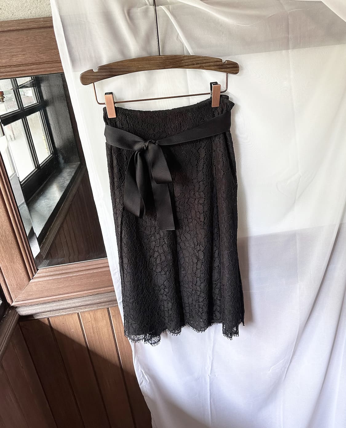 BURBERRY LONDON lace tie skirt 상품이미지5