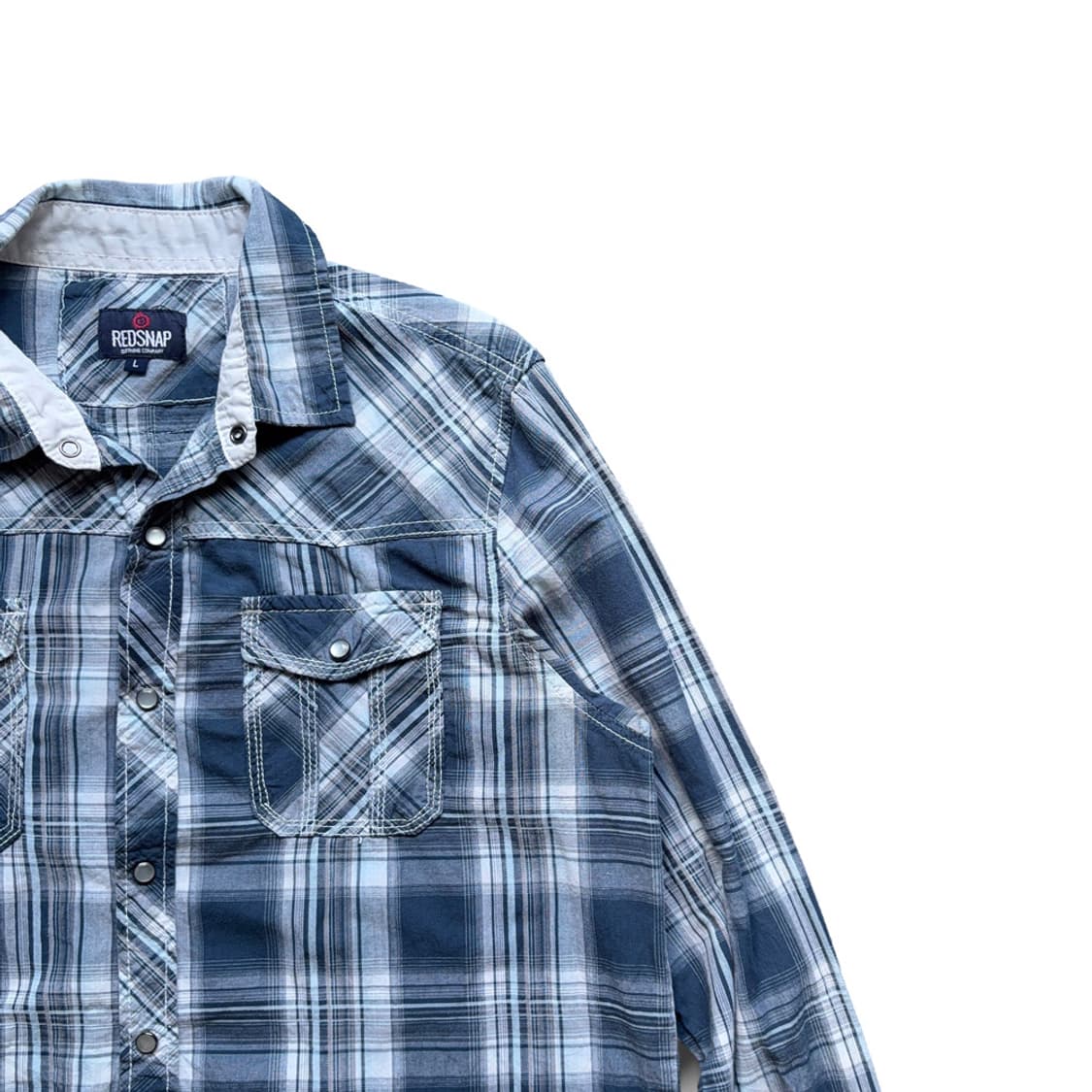 REDSNAP Western Check Shirt 상품이미지5