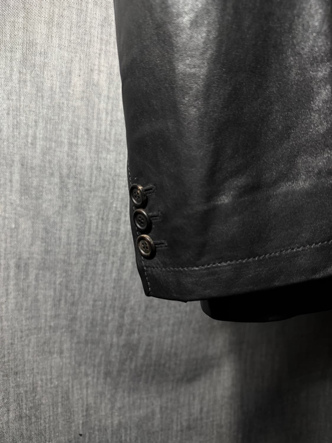 프라다 레더 싱글 블레이저 상품이미지5