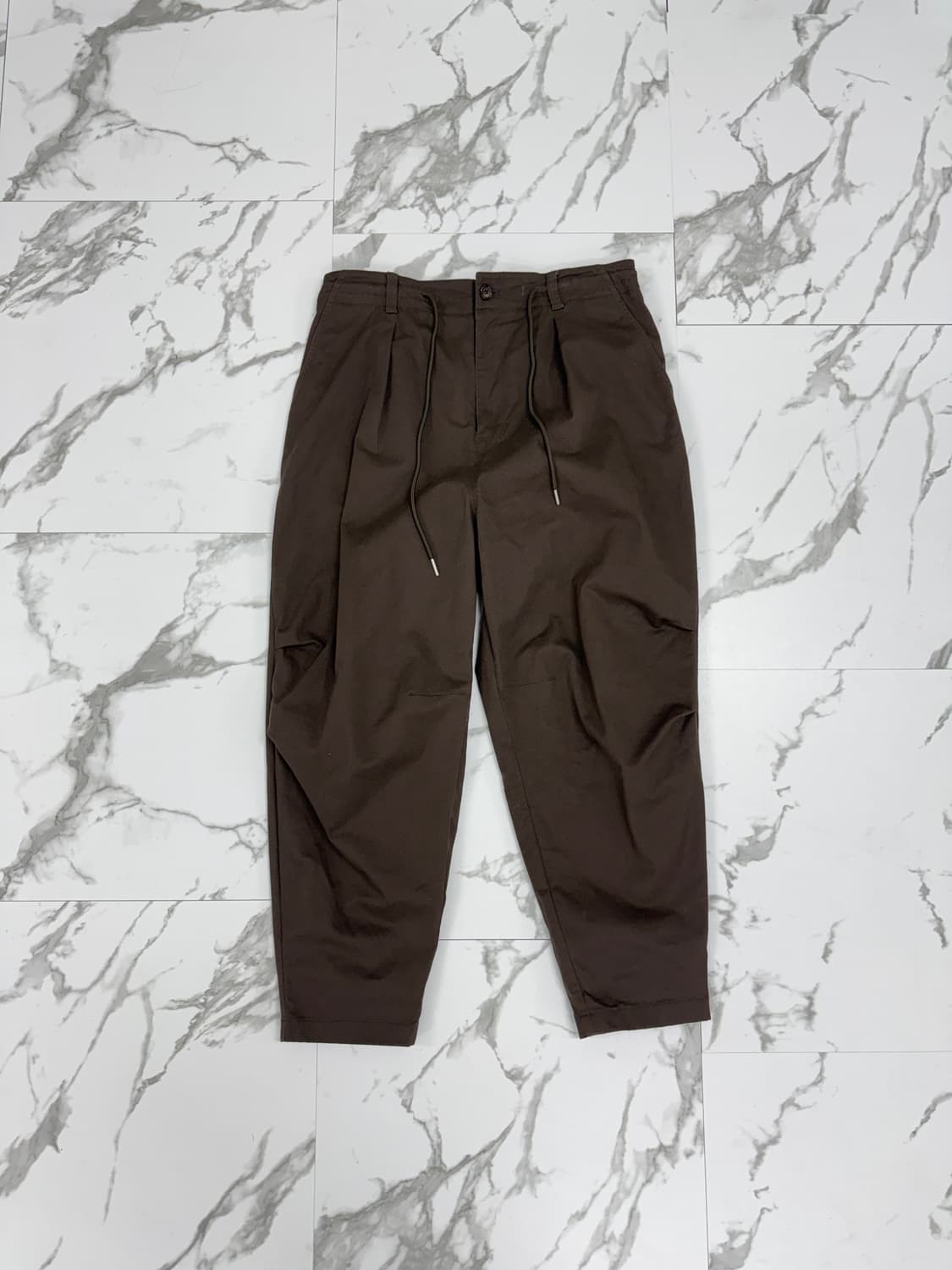 송지오옴므 핀턱 캐롯 팬츠 상품이미지1