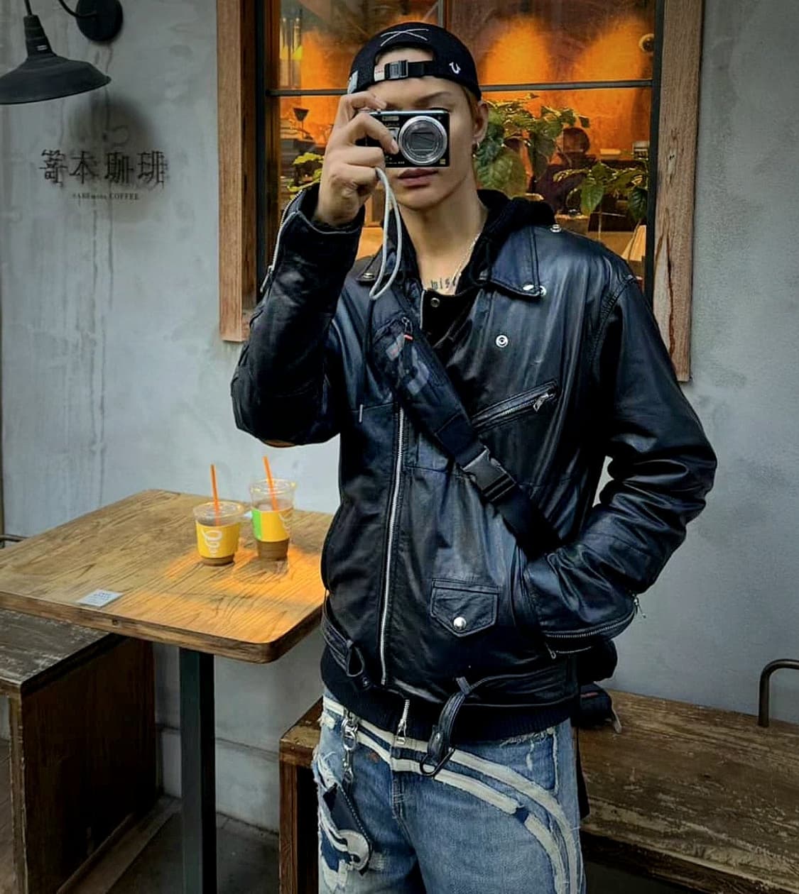 일본빈티지 리워크 라이더자켓XL/앤더슨벨/베이컨트아카이브/레이서월드와이드 상품이미지1