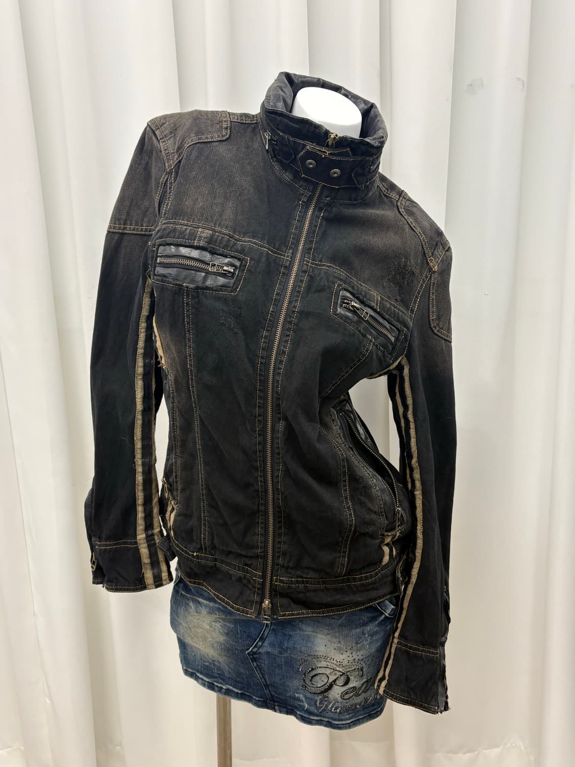 In the attic 데님자켓 상품이미지2