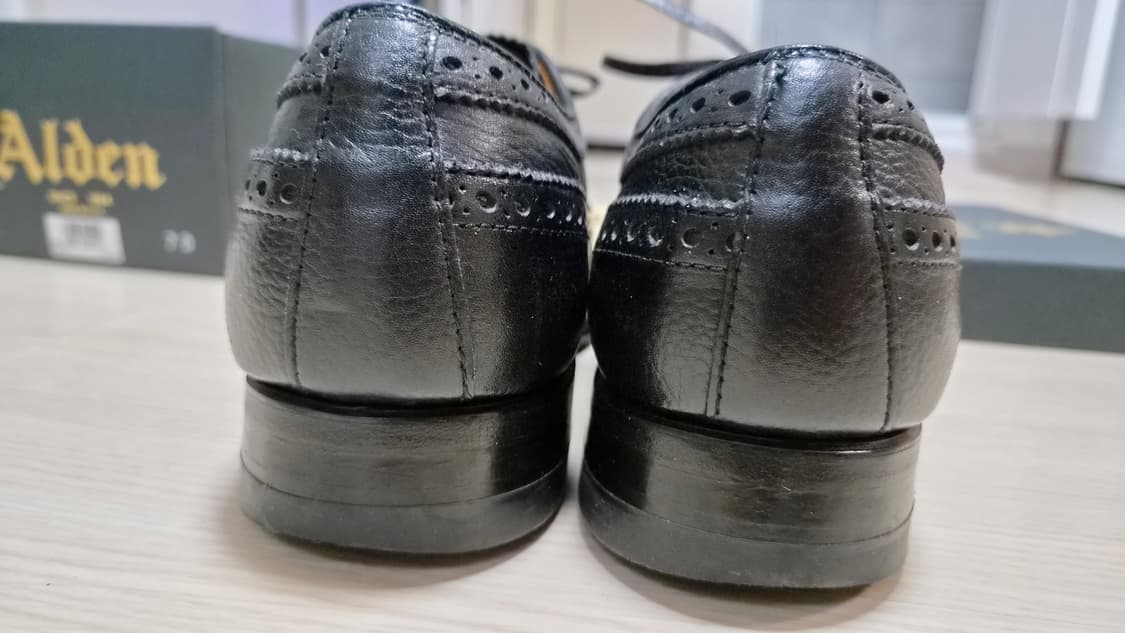 알든 그레인레더 롱윙 블랙 상품이미지4