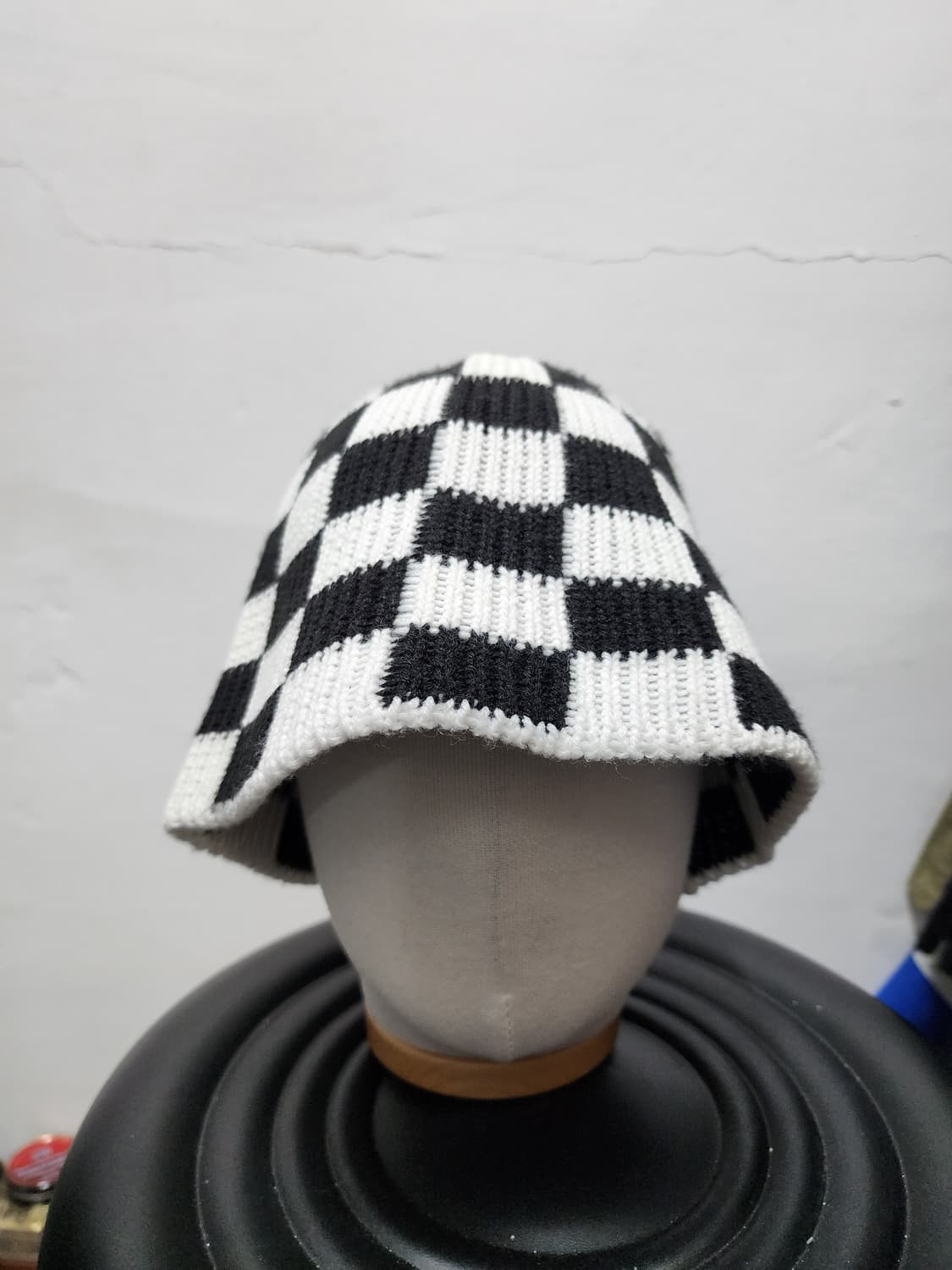 체커보드 바둑판 벙거지 상품이미지2