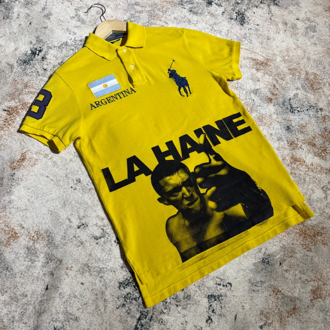 폴로 빅포니 아르헨티나 커스텀 카라 반팔티 상품이미지1