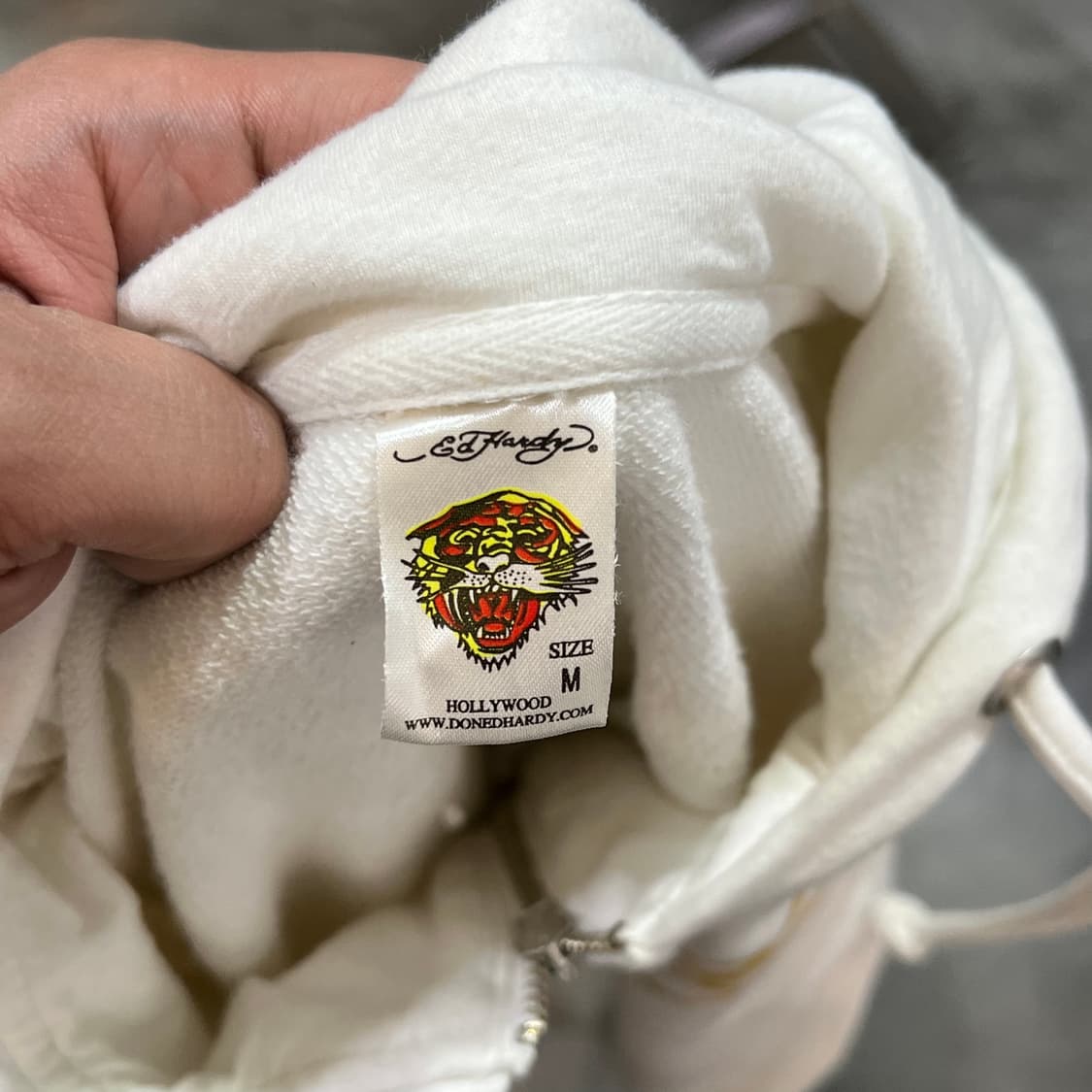  에드 하디 프린팅 후드 집업 y16394 상품이미지8