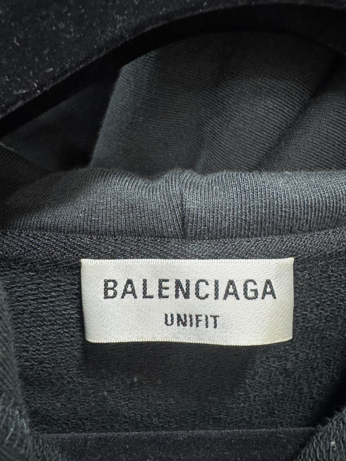 백화점판 발렌시아가 BB 로고 후드집업 S 상품이미지2