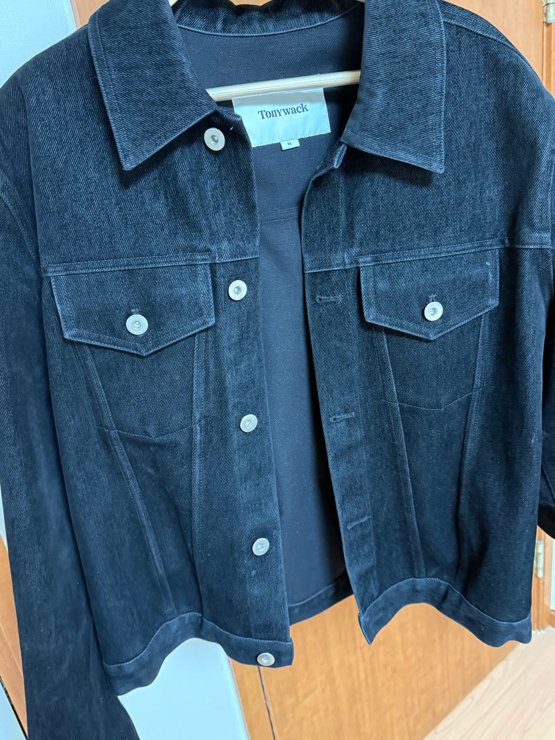 토니웩 벨벳 데님 자켓 XL 상품이미지1