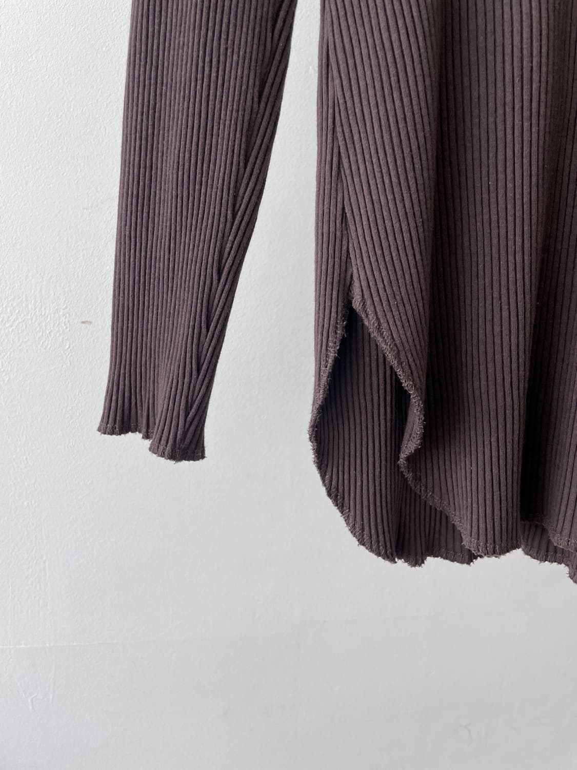  PLST Brown Long Sleeve Top 상품이미지6