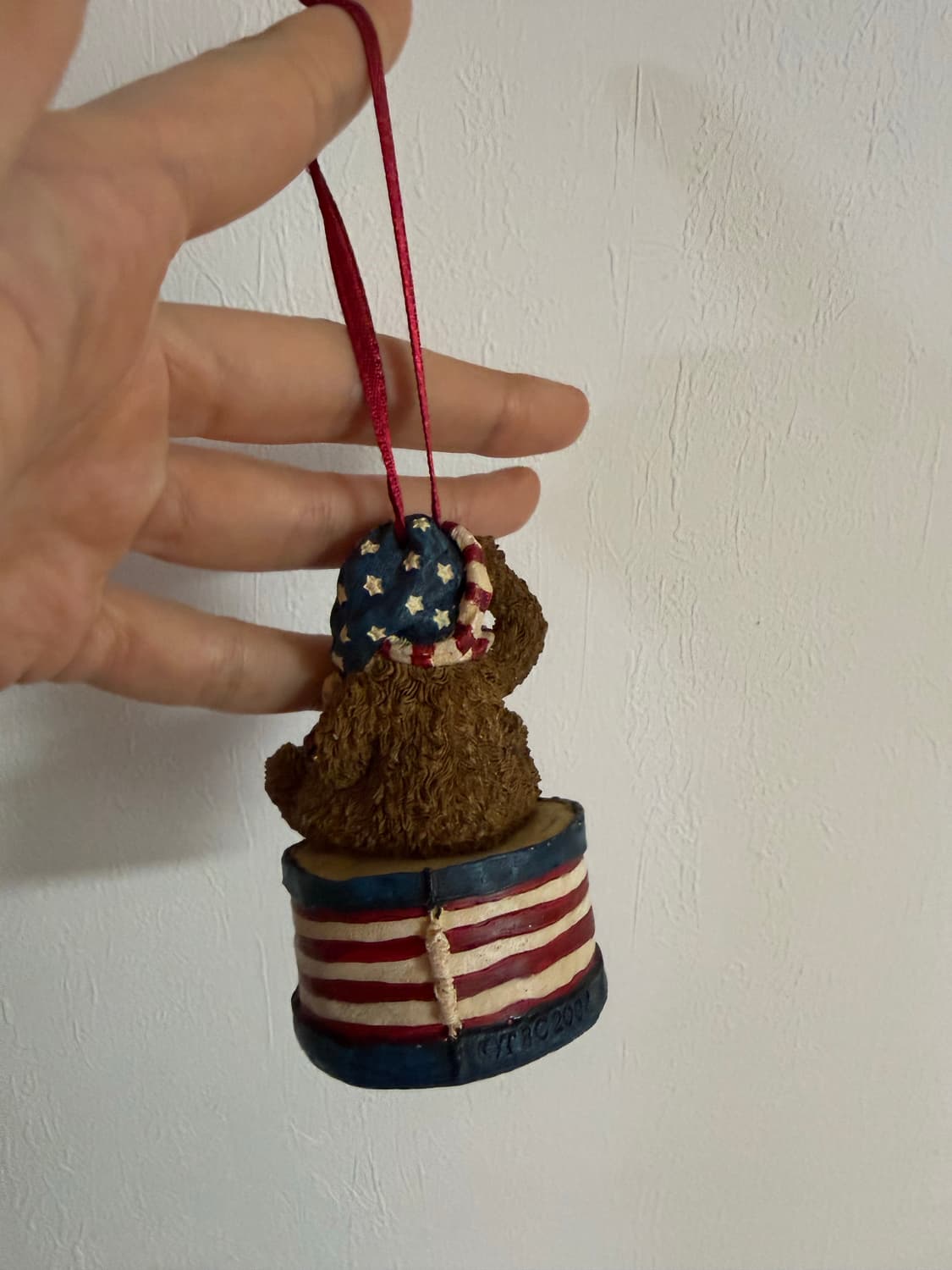 보이즈베어 빈티지 곰돌이 인형 장식 - 미국 국기 디자인 빈티지  상품이미지2