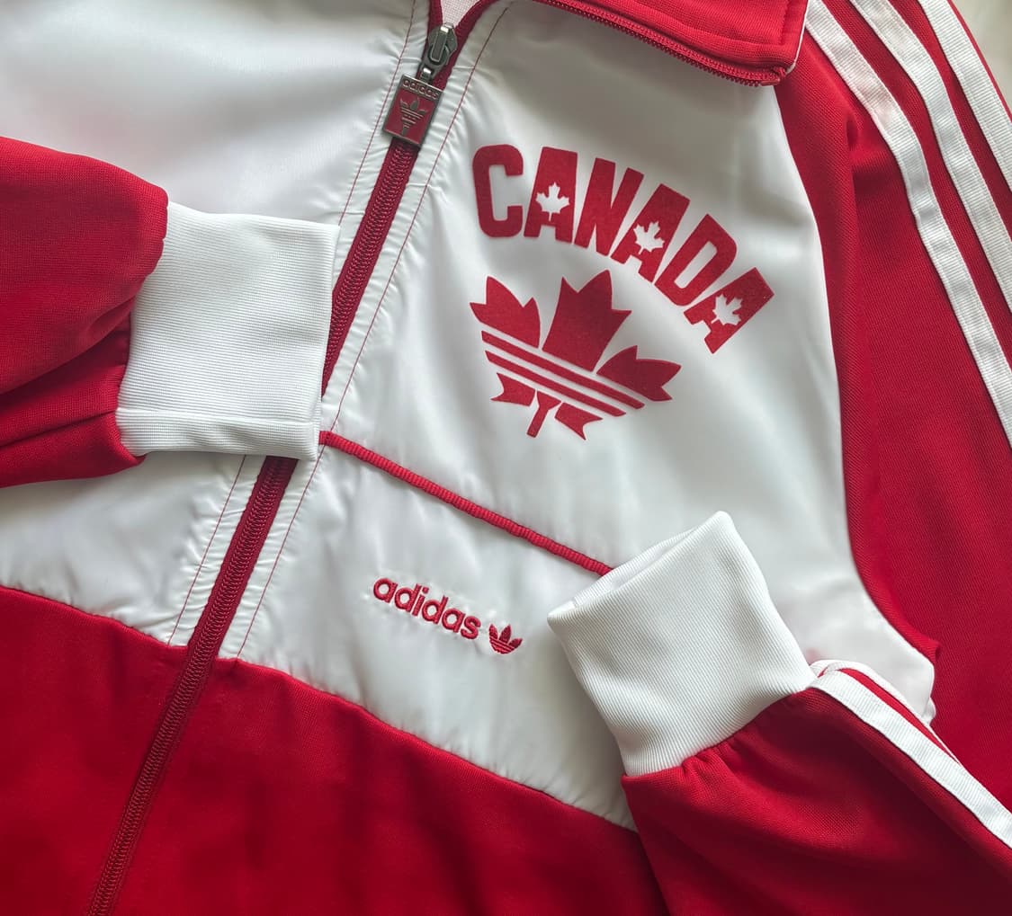 adidas 아디다스 빈티지 캐나다 트랙탑 져지  상품이미지3