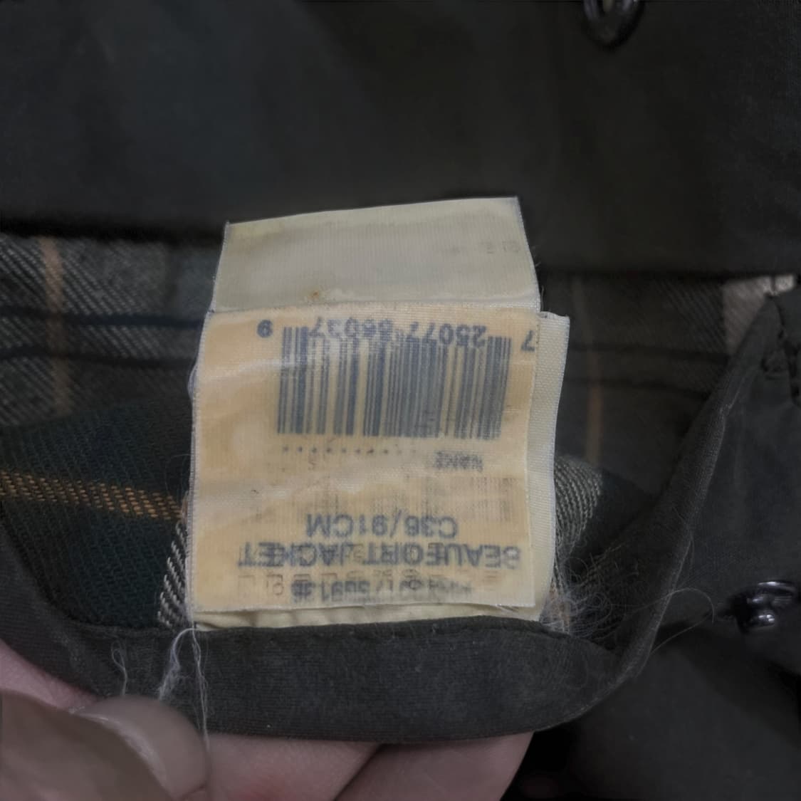 바버 Barbourr 뷰포트 왁스 자켓 세이지 상품이미지8